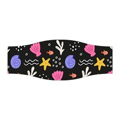 Sea Shells Pattern Wallpaper Fish Stretchable Headband