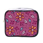 Flowers Petals Leaves Foliage Mini Toiletries Bag (One Side) Front