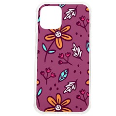 Flowers Petals Leaves Foliage Iphone 12 Pro Max Tpu Uv Print Case by Maspions