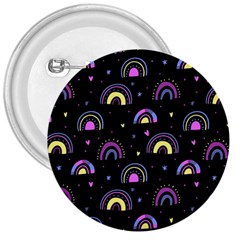 Wallpaper Pattern Rainbow 3  Buttons