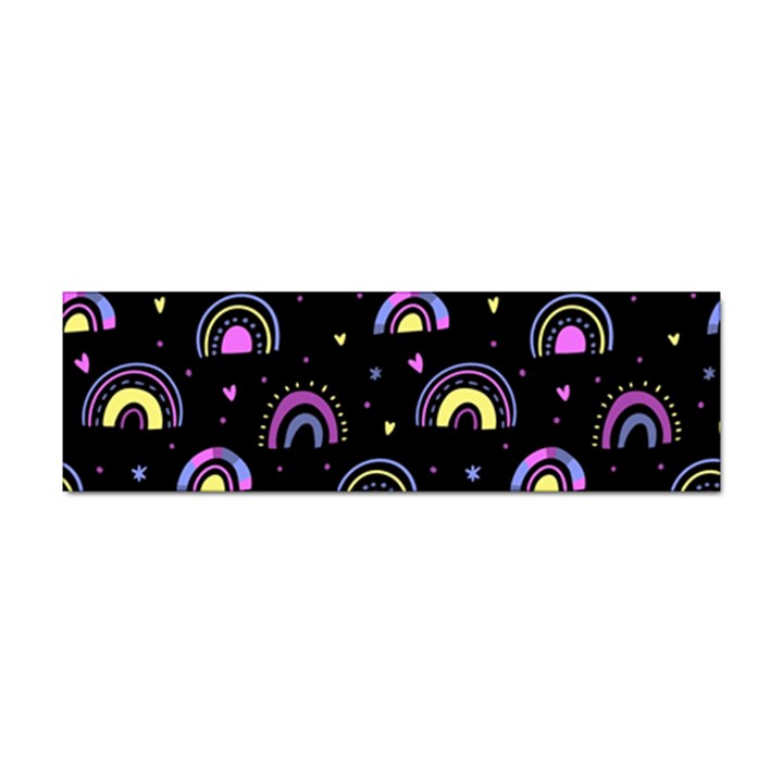 Wallpaper Pattern Rainbow Sticker Bumper (100 pack)