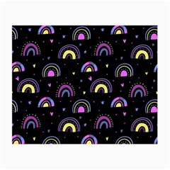 Wallpaper Pattern Rainbow Small Glasses Cloth