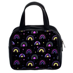 Wallpaper Pattern Rainbow Classic Handbag (two Sides)