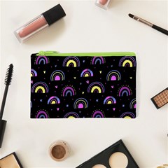 Wallpaper Pattern Rainbow Cosmetic Bag (xs)