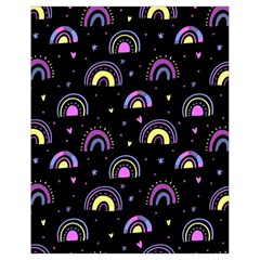 Wallpaper Pattern Rainbow Drawstring Bag (small)