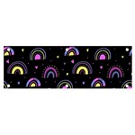 Wallpaper Pattern Rainbow Banner and Sign 6  x 2  Front