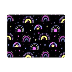 Wallpaper Pattern Rainbow Premium Plush Fleece Blanket (mini)