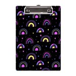 Wallpaper Pattern Rainbow A5 Acrylic Clipboard Front