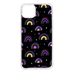 Wallpaper Pattern Rainbow Iphone 14 Plus Tpu Uv Print Case