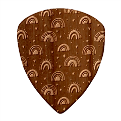 Wallpaper Pattern Rainbow Wood Guitar Pick (set Of 10) by Maspions