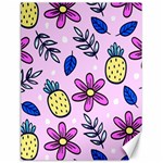 Flowers Petals Pineapples Fruit Canvas 18  x 24  17.8 x23.08  Canvas - 1