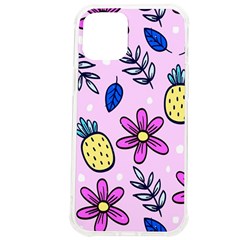 Flowers Petals Pineapples Fruit Iphone 12 Pro Max Tpu Uv Print Case