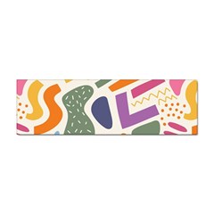 Abstract Pattern Background Sticker (bumper)