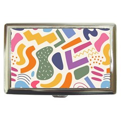 Abstract Pattern Background Cigarette Money Case