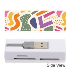 Abstract Pattern Background Memory Card Reader (stick)