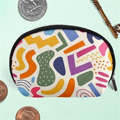 Abstract Pattern Background Accessory Pouch (large)