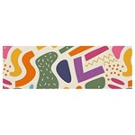 Abstract Pattern Background Banner and Sign 12  x 4  Front