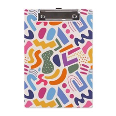 Abstract Pattern Background A5 Acrylic Clipboard by Maspions