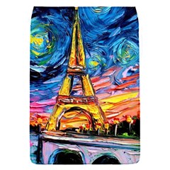 Eiffel Tower Starry Night Print Van Gogh Removable Flap Cover (s)