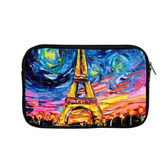 Eiffel Tower Starry Night Print Van Gogh Apple Macbook Pro 13  Zipper Case by Maspions