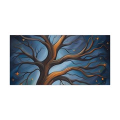 Tree Branches Mystical Moon Expressionist Oil Painting Acrylic Painting Abstract Nature Moonlight Ni Yoga Headband