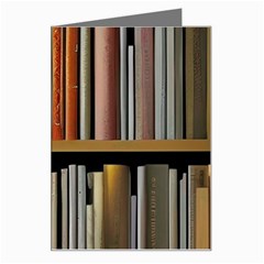 Book Nook Books Bookshelves Comfortable Cozy Literature Library Study Reading Reader Reading Nook Ro Greeting Card by Maspions