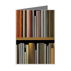 Book Nook Books Bookshelves Comfortable Cozy Literature Library Study Reading Reader Reading Nook Ro Mini Greeting Card by Maspions