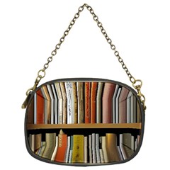 Book Nook Books Bookshelves Comfortable Cozy Literature Library Study Reading Reader Reading Nook Ro Chain Purse (two Sides) by Maspions