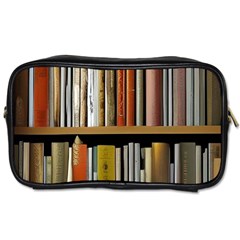 Book Nook Books Bookshelves Comfortable Cozy Literature Library Study Reading Reader Reading Nook Ro Toiletries Bag (two Sides)