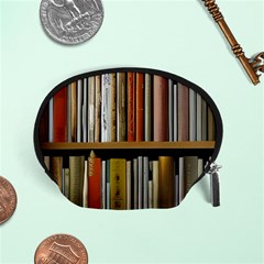 Book Nook Books Bookshelves Comfortable Cozy Literature Library Study Reading Reader Reading Nook Ro Accessory Pouch (small) by Maspions