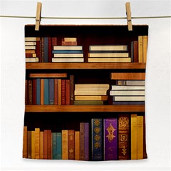 Book Nook Books Bookshelves Comfortable Cozy Literature Library Study Reading Room Fiction Entertain Face Towel