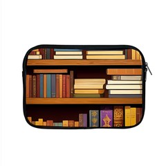 Book Nook Books Bookshelves Comfortable Cozy Literature Library Study Reading Room Fiction Entertain Apple Macbook Pro 15  Zipper Case by Maspions