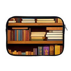 Book Nook Books Bookshelves Comfortable Cozy Literature Library Study Reading Room Fiction Entertain Apple Macbook Pro 17  Zipper Case