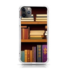 Book Nook Books Bookshelves Comfortable Cozy Literature Library Study Reading Room Fiction Entertain Iphone 11 Pro Max 6 5 Inch Tpu Uv Print Case by Maspions