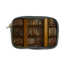 Books Book Shelf Shelves Knowledge Book Cover Gothic Old Ornate Library Coin Purse