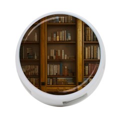 Books Book Shelf Shelves Knowledge Book Cover Gothic Old Ornate Library 4-port Usb Hub (two Sides) by Maspions