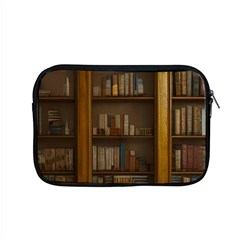 Books Book Shelf Shelves Knowledge Book Cover Gothic Old Ornate Library Apple Macbook Pro 15  Zipper Case by Maspions