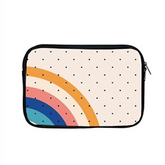 Abstract Geometric Bauhaus Polka Dots Retro Memphis Rainbow Apple Macbook Pro 15  Zipper Case