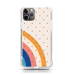 Abstract Geometric Bauhaus Polka Dots Retro Memphis Rainbow Iphone 11 Pro 5 8 Inch Tpu Uv Print Case