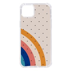 Abstract Geometric Bauhaus Polka Dots Retro Memphis Rainbow Iphone 14 Plus Tpu Uv Print Case by Maspions