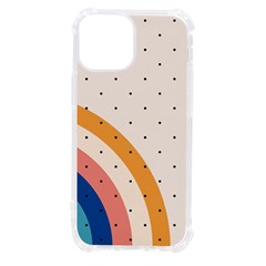 Abstract Geometric Bauhaus Polka Dots Retro Memphis Rainbow Iphone 13 Mini Tpu Uv Print Case