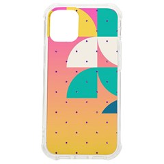 Abstract Geometric Bauhaus Polka Dots Retro Memphis Art Iphone 12 Mini Tpu Uv Print Case	