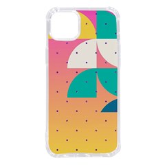 Abstract Geometric Bauhaus Polka Dots Retro Memphis Art Iphone 14 Plus Tpu Uv Print Case