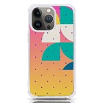 Abstract Geometric Bauhaus Polka Dots Retro Memphis Art iPhone 13 Pro TPU UV Print Case Front