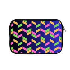 Background Pattern Geometric Pink Yellow Green Apple Macbook Pro 13  Zipper Case