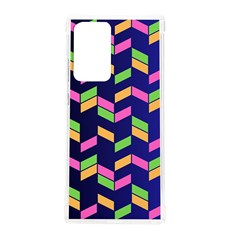 Background Pattern Geometric Pink Yellow Green Samsung Galaxy Note 20 Ultra Tpu Uv Case by Maspions