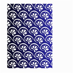 Pattern Floral Flowers Leaves Botanical Large Garden Flag (two Sides)