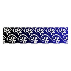 Pattern Floral Flowers Leaves Botanical Banner And Sign 4  X 1 