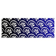 Pattern Floral Flowers Leaves Botanical Banner And Sign 8  X 3 