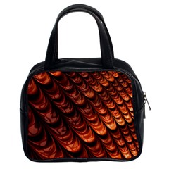 Fractal Frax Classic Handbag (two Sides) by Askadina